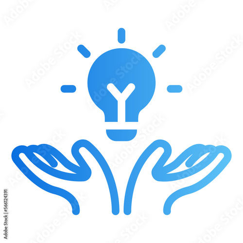 idea gradient icon