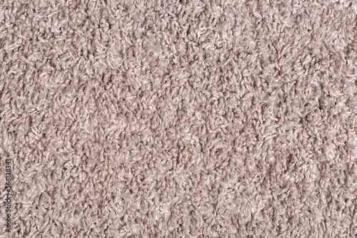 Gray carpet background. Carpet pile, top view. Background, texture, wallpaper.