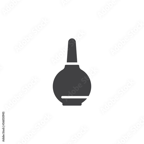 Medical clyster vector icon