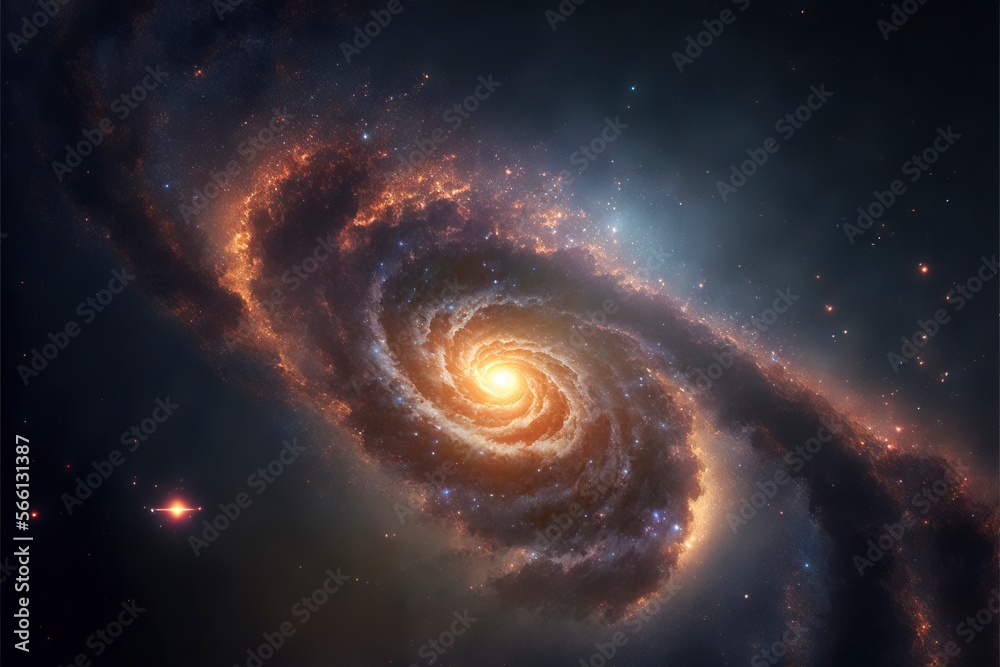 milkyway, ultra-realistic with Generative AI