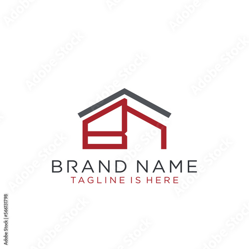 BN Initial Logo Business