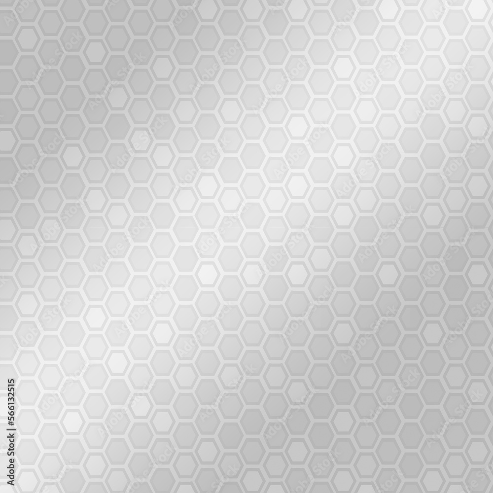 seamless pattern with hexagon fade color background