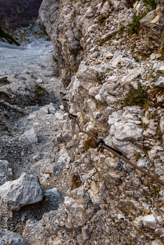 Hiking tour across Plemenice to Triglav