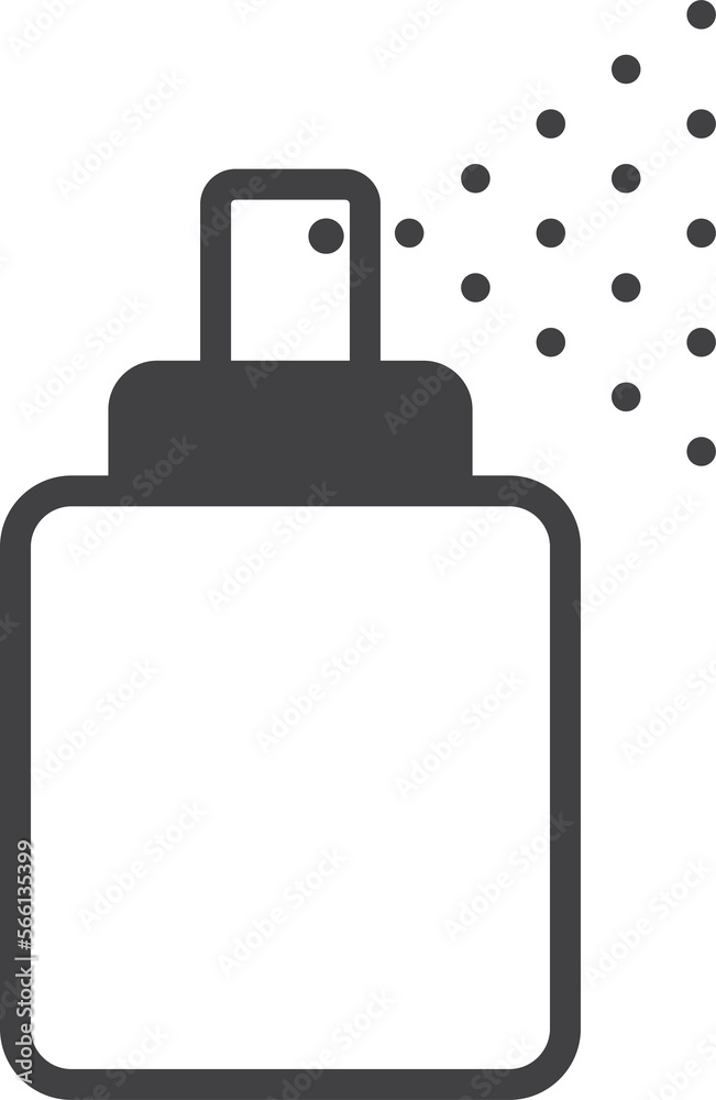 alcohol spray bottle illustration in minimal style alcohol spray bottle illustration in minimal style