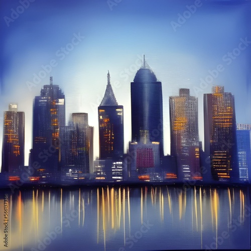 city skyline