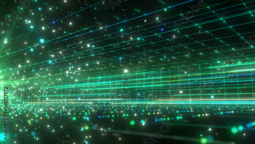 近未来的な背景素材。先進的なデザインに	