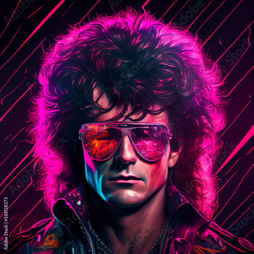 1980s Glam Rockers, AI