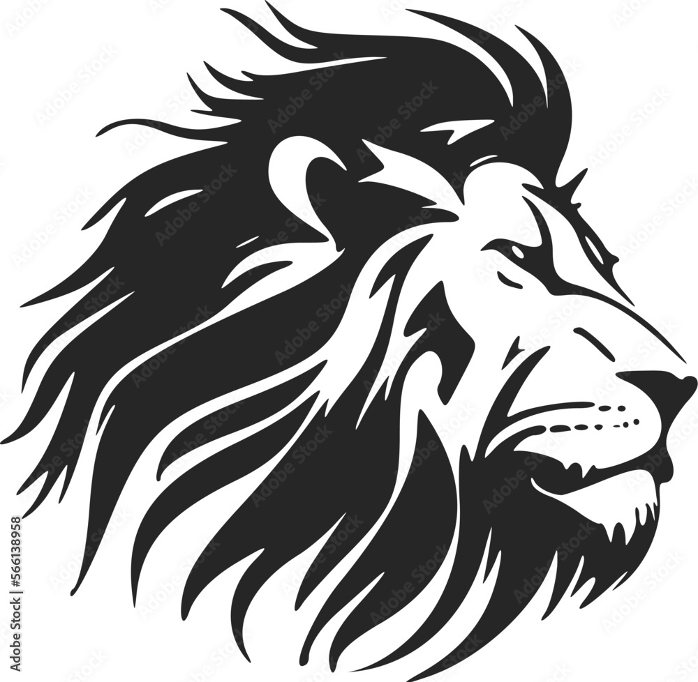 Boost your business image with a modern lion head logo.