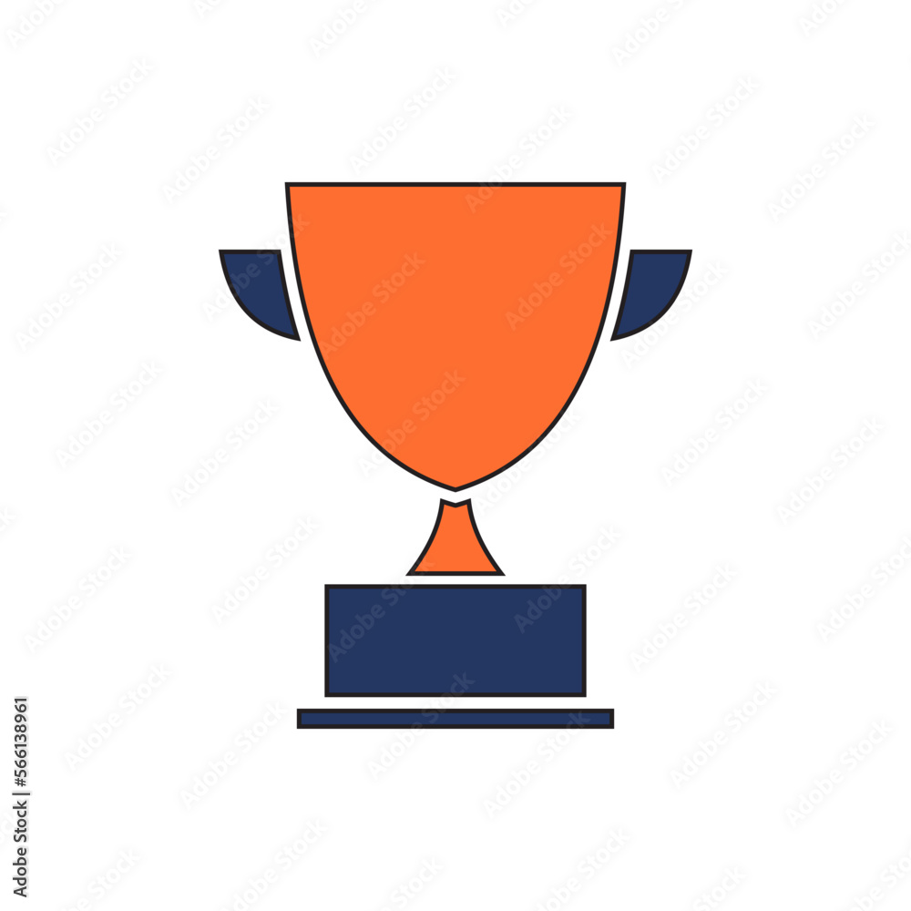 trophy icon vector. trophy icon vector illustration trophy icon vector. trophy icon vector illustration