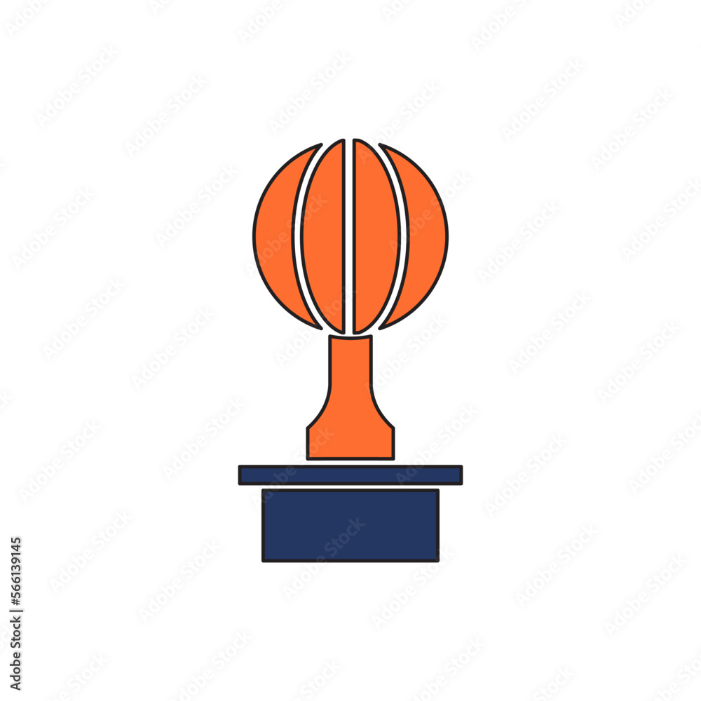trophy icon vector. trophy icon vector illustration trophy icon vector. trophy icon vector illustration