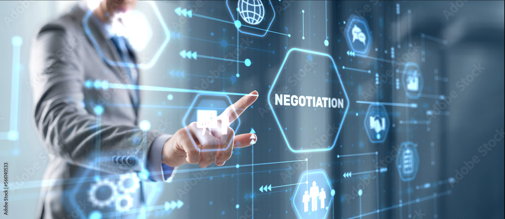 Negotiations and discussion of business strategies Negotiations and discussion of business strategies