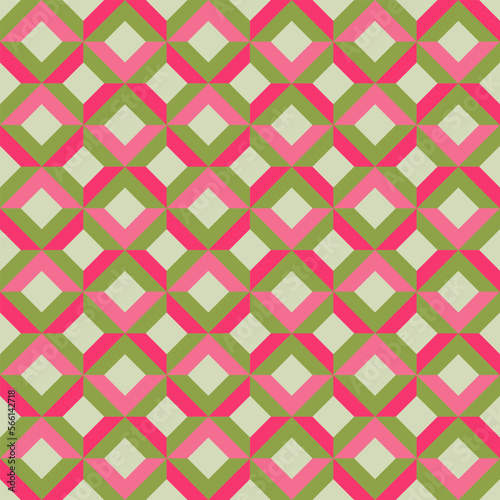 Abstract geometric green and pink pattern design,abstract colorful bacgruond,Vector illustration