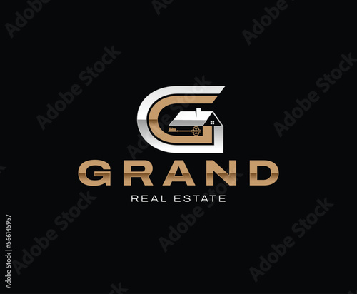 Luxury Good Real Estate Logo Design Template