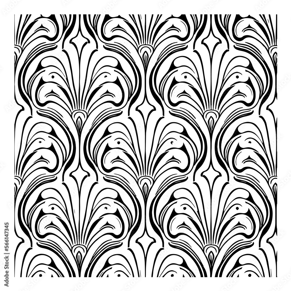 Abstract floral background Abstract floral background