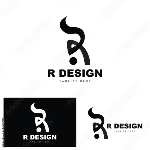 R Letter Logo  Alphabet Vector  Initial R Product Brand Logotype Design