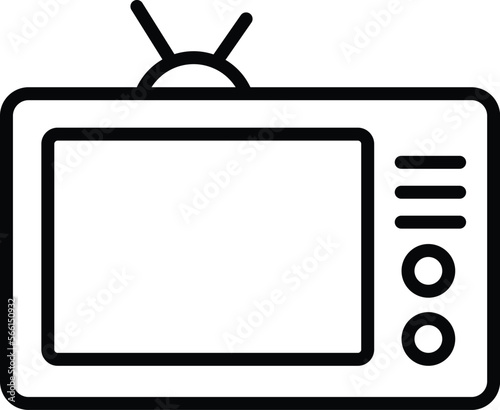 Television Vector Icon
