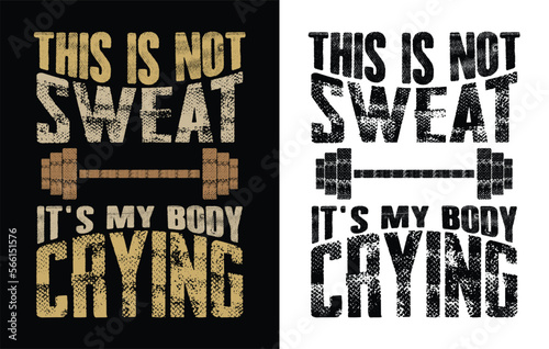 Motivational quote grunge text on black  workout fitness gym bodybuilding concept design for fashion graphics  t shirt prints etc.