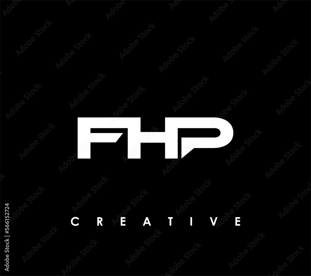 FHP Letter Initial Logo Design Template Vector Illustration FHP Letter Initial Logo Design Template Vector Illustration