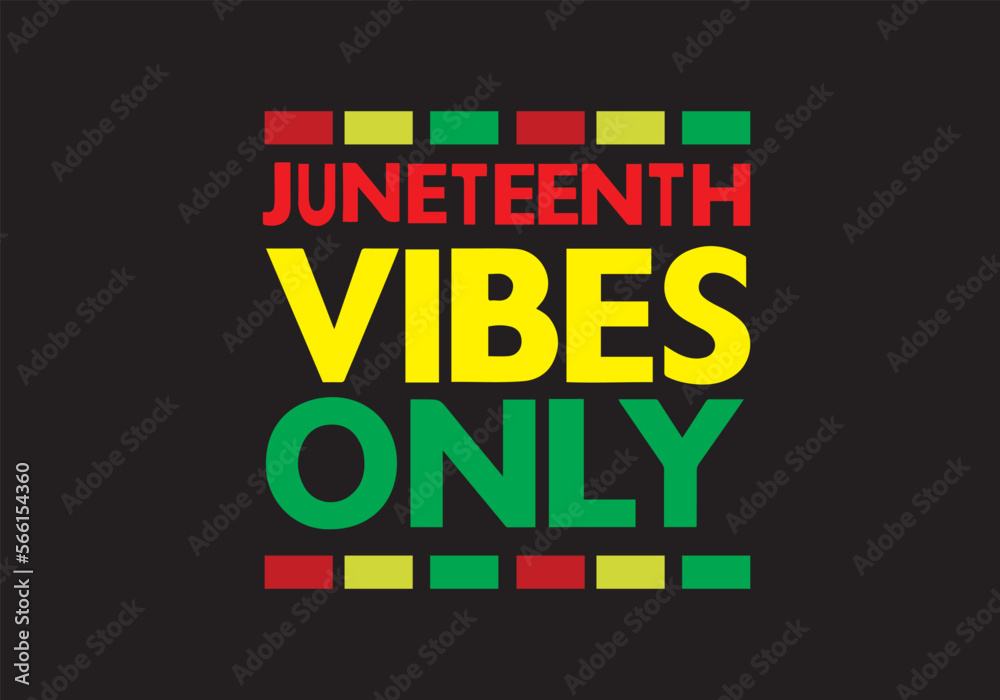 Juneteenth vibes only T-shirt Juneteenth vibes only T-shirt