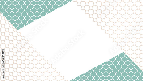 シンプルで上品なバナーラベルフレーム背景。ベクターイラスト素材08