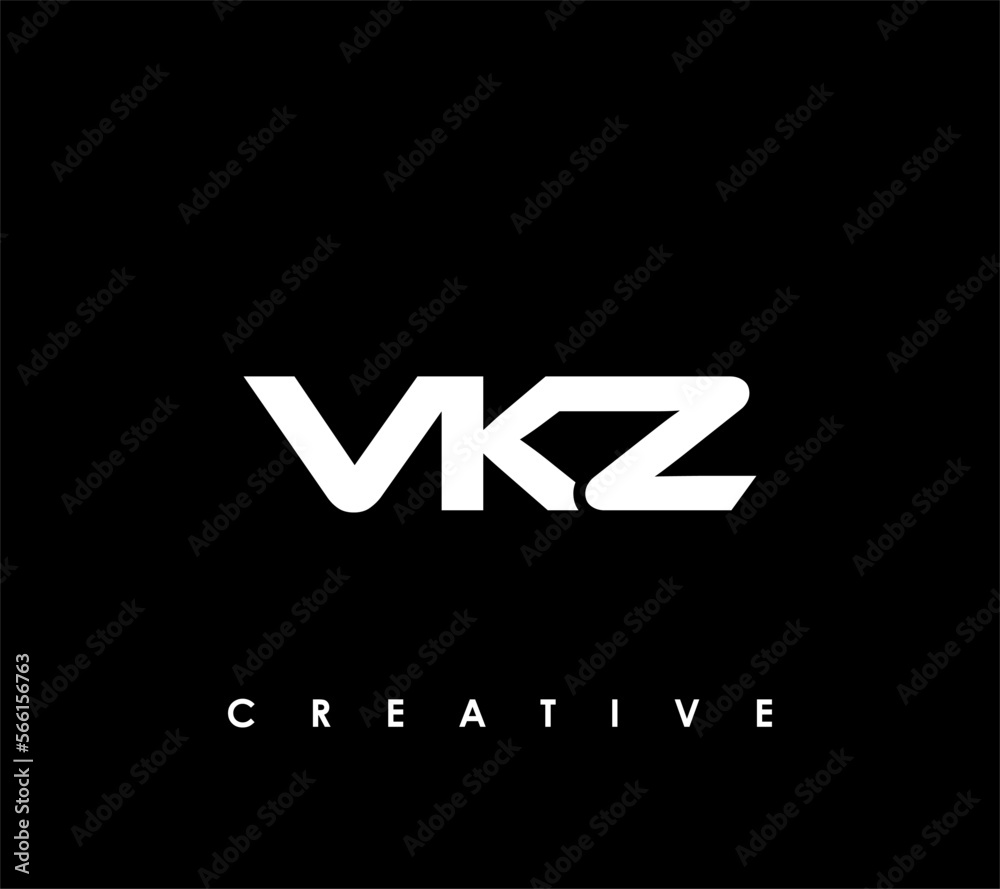 VKZ Letter Initial Logo Design Template Vector Illustration VKZ Letter Initial Logo Design Template Vector Illustration