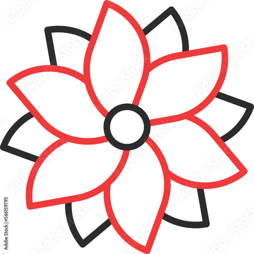 Flower Vector Icon

