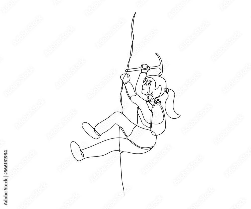 abstract climber, rock climber, hand-drawn, continuous mono line, one line art, contour drawing abstract climber, rock climber, hand-drawn, continuous mono line, one line art, contour drawing