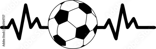 Soccer Ball Vector Illustration: A Dynamic Design for Competitive Sports and Football Games