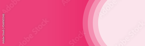 Pink Flat lay Podium Banner Background