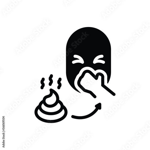Black solid icon for funk