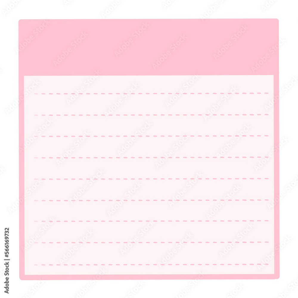 Pink planner template set.	