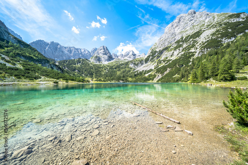 Fototapeta Naklejka Na Ścianę i Meble -  Seebensee lake, Austria