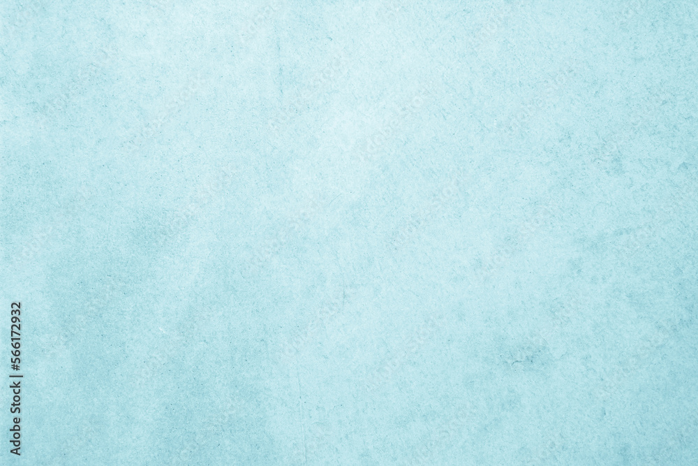 Blue light concrete texture for background in summer wallpaper. Cyan cement colour sand wall of tone vintage.