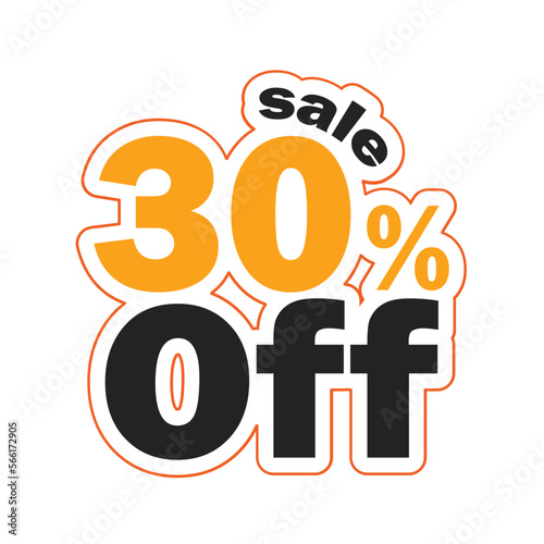 Sale discount logo design