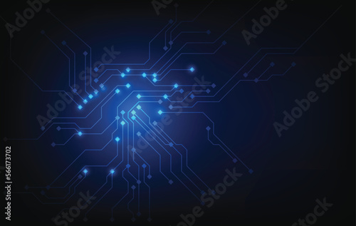 abstract circuit networking blockchain concept background.