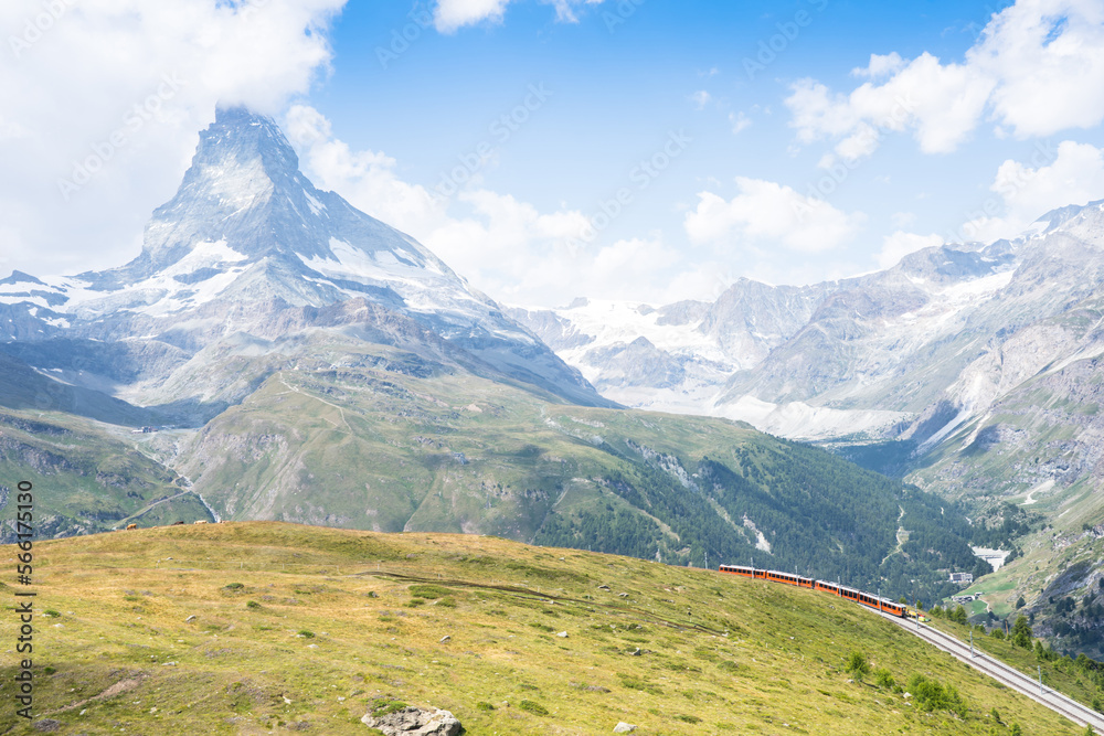 Fototapeta premium Matterhorn peak, Zermatt, Switzerland