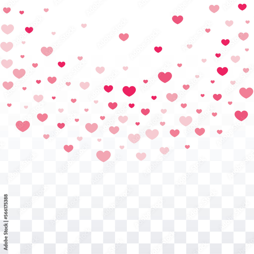 Hearts Confetti Falling Background. St. Valentine's Day pattern. Romantic Scattered Hearts Design Element. Love. Sweet Moment. Gift. Cute Element of Design for Sales or Celebration. Hearts Confetti Falling Background. St. Valentine's Day pattern. Romantic Scattered Hearts Design Element. Love. Sweet Moment. Gift. Cute Element of Design for Sales or Celebration.