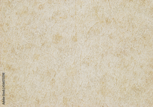 A sheet of old beige recycled cardboard texture as background 