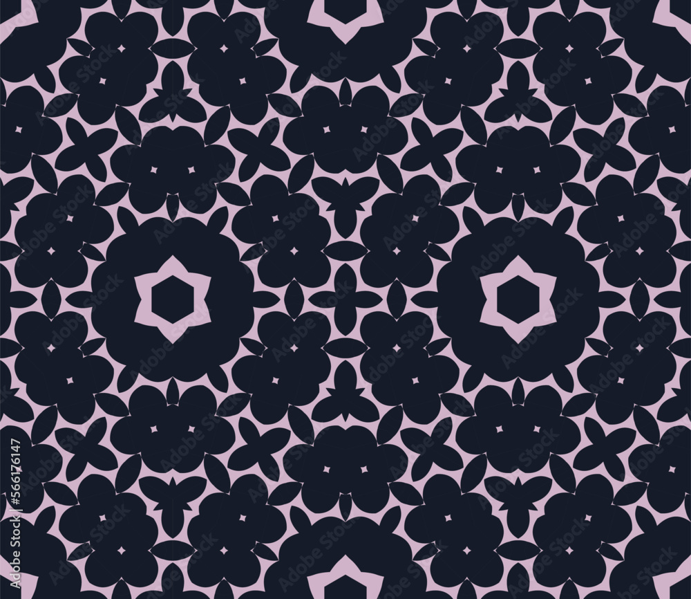 Obraz premium Abstract tileable geometric pattern. A seamless background, vintage texture. 