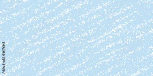 Falling snowflakes christmas background. Subtle