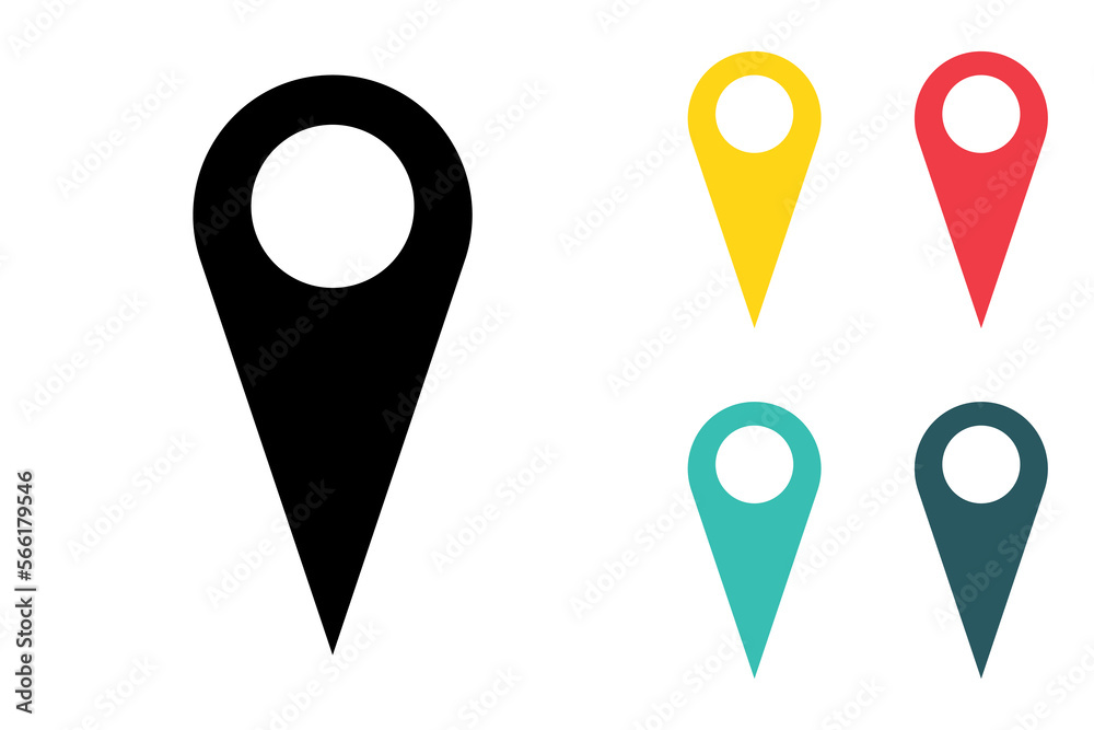 Location pin. GPS pin. The marker of location. Maps concept. Navigation mark Location pin. GPS pin. The marker of location. Maps concept. Navigation mark