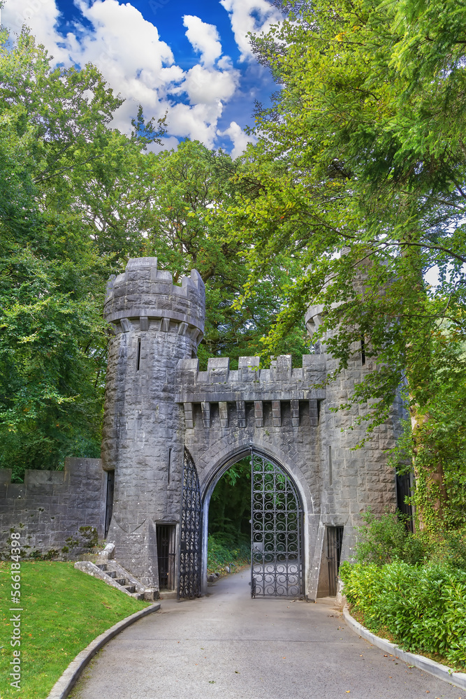 Gate in park, Ireland