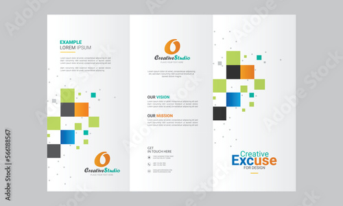 Simple Trifold Brochure Layout
