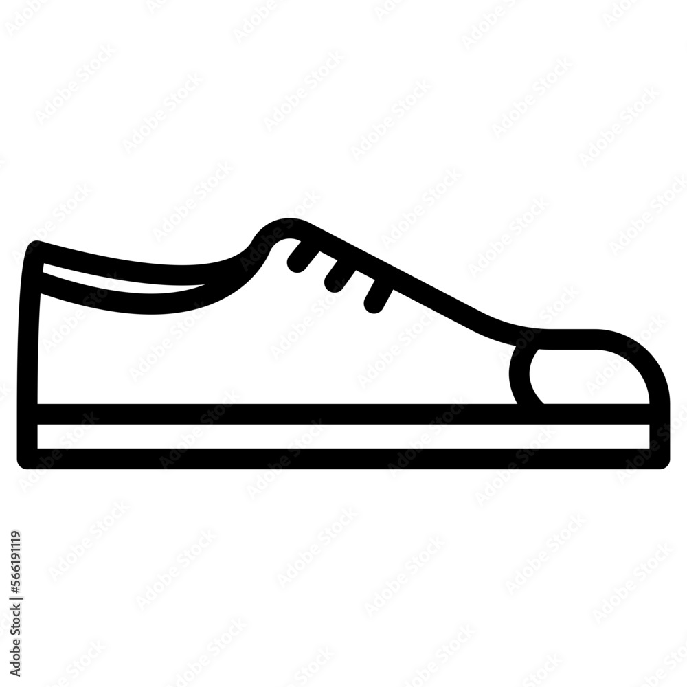 Fototapeta premium shoes icon