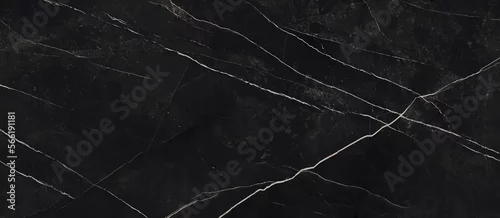 Panel kuchenny z motywem Natural black marble texture for skin tile wallpaper luxurious background, for design art work. Stone ceramic art wall interiors backdrop design. Marble with high resolutio