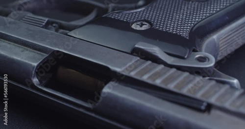 CSI expertise gun on table