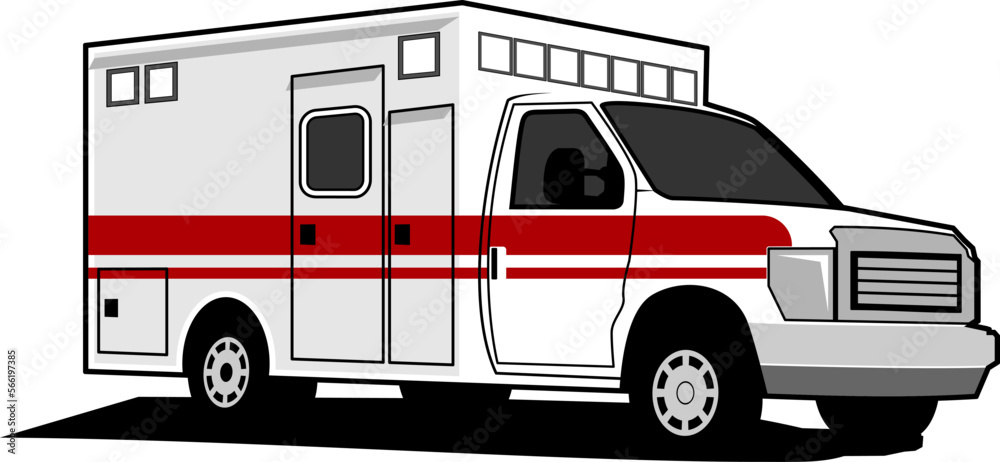 ambulance car design icon logo illustration vector ambulance car design icon logo illustration vector