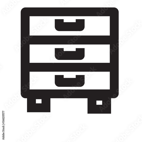 Cabinet Outline Icon
