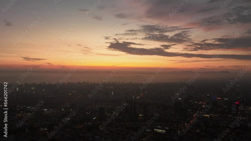 Time Lapse Of Calm Peaceful Sunset Over Lima Capital Of Peru Time Lapse Of Calm Peaceful Sunset Over Lima Capital Of Peru