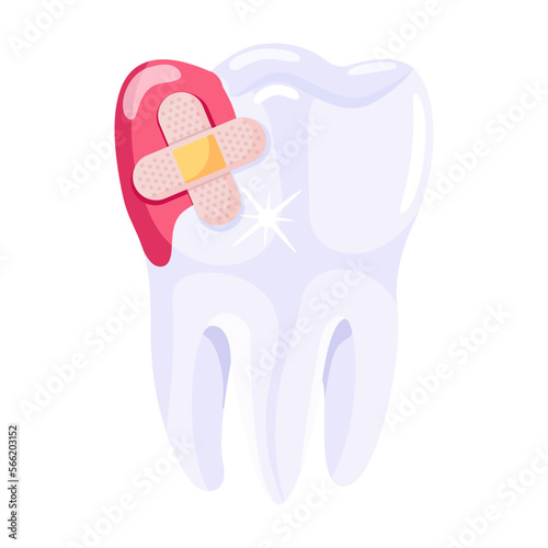 Injured Tooth 